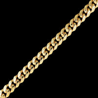 14K Yellow Gold Estate Curb Link Bracelet