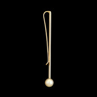 Vintage Larter & Sons 14K Yellow Gold Estate Pearl Tie Bar