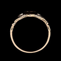 14K Yellow Gold Estate Claddagh Ring