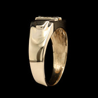 14K Yellow Gold Estate Diamond Ring