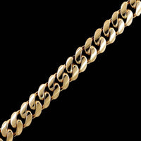 14K Yellow Gold Estate Curb Link Bracelet