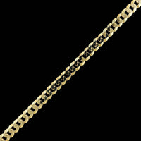 18K Yellow Gold Estate Curb Link Bracelet