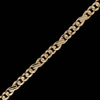 14K Yellow Gold Estate Fancy Link Bracelet