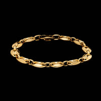 18K Yellow Gold Estate Mariner Link Bracelet