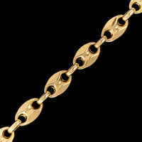 18K Yellow Gold Estate Mariner Link Bracelet