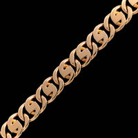 14K Yellow Gold Estate Fancy Link Bracelet
