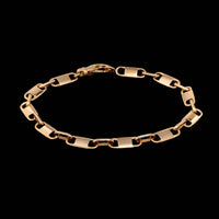 18K Yellow Gold Estate Fancy Link Bracelet