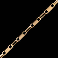 18K Yellow Gold Estate Fancy Link Bracelet