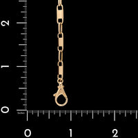 18K Yellow Gold Estate Fancy Link Bracelet