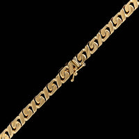 Chiampesan 18K Yellow Gold Estate Fancy Link Chain