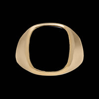 14K Yellow Gold Estate Onyx Ring