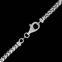 14K White Gold Estate Fancy Link Chain