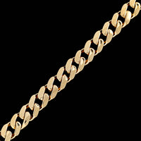 14K Yellow Gold Estate Curb Link Bracelet