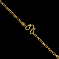 24K Yellow Gold Estate Rope Chain