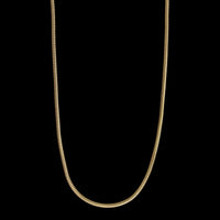 14K Yellow Gold Estate Snake Link Chain