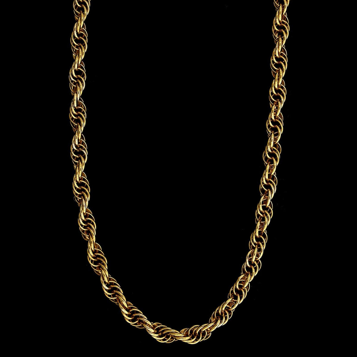 14K Yellow Gold Estate Rope Chain