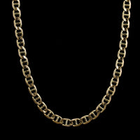 14K Yellow Gold Estate Mariner Link Chain