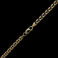 14K Yellow Gold Estate Mariner Link Chain