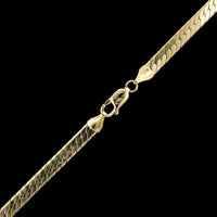 14K Yellow Gold Estate Herringbone Chain