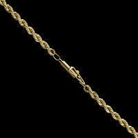 14K Yellow Gold Estate Rope Chain