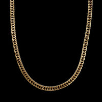 14K Yellow Gold Estate Woven Link Chain