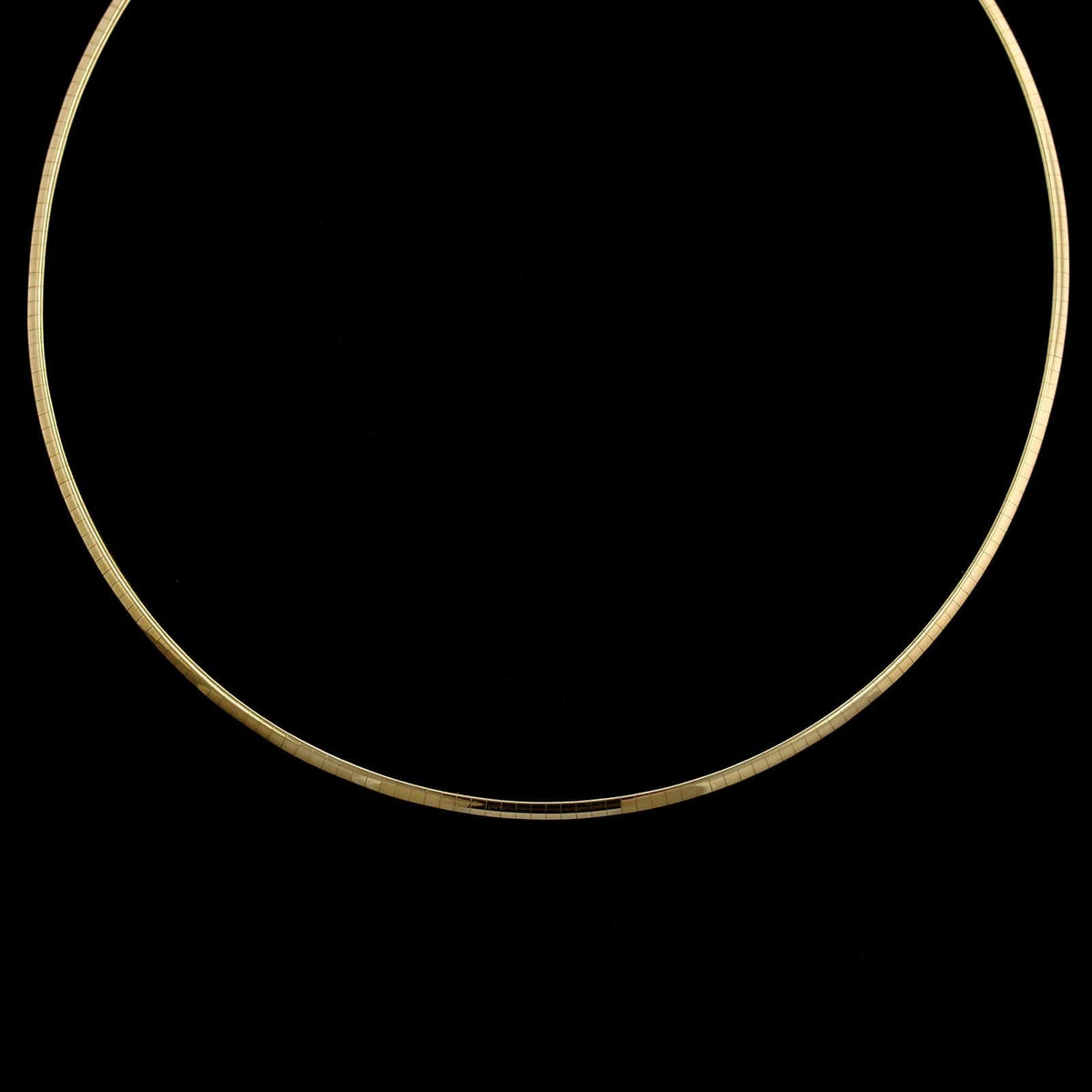 14K Yellow Gold Estate 3.00mm Omega Chain