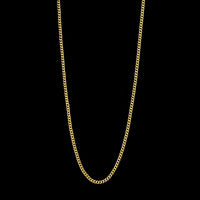 18K Yellow Gold Estate Curb Link Chain
