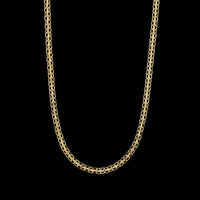 14K Yellow Gold Estate Bismark Link Chain