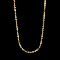 14K Yellow Gold Estate Rope Chain