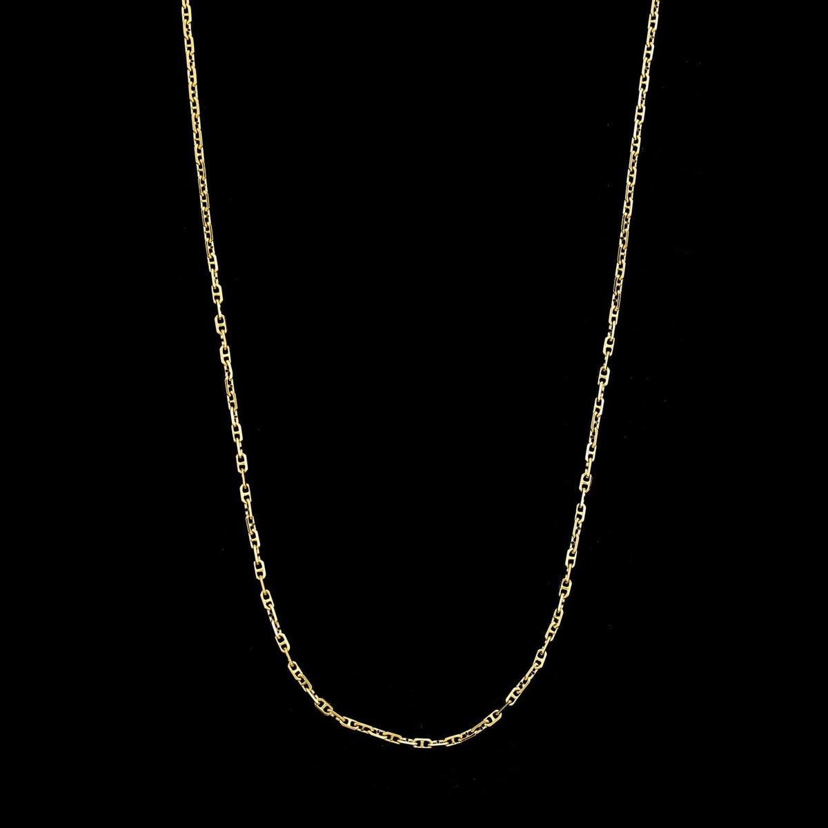 18K Yellow Gold Anchor Link Chain