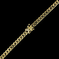 18K Yellow Gold Estate Curb Link Chain