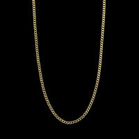 18K Yellow Gold Estate Curb Link Chain