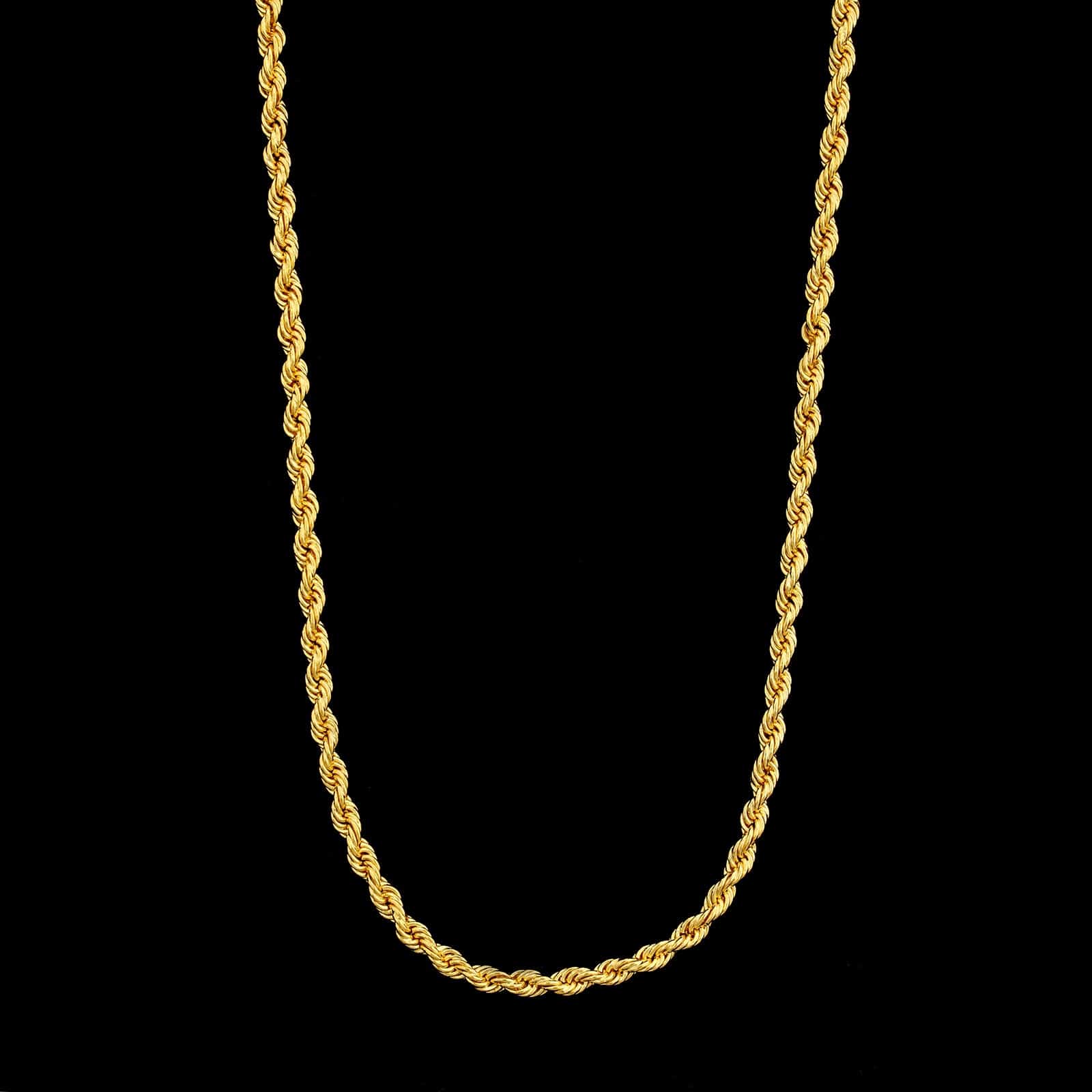 22K Yellow Gold Estate Rope Chain – Long's Jewelers