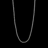 14K White Gold Estate Rope Chain