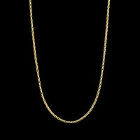 14K Yellow Gold Estate Fancy Link Chain
