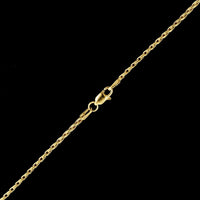 14K Yellow Gold Estate Fancy Link Chain