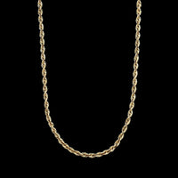 14K Yellow Gold Estate Rope Chain