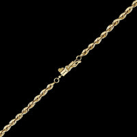 14K Yellow Gold Estate Rope Chain