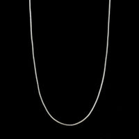 14K White Gold Estate Snake Chain