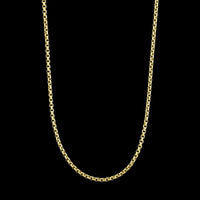 14K Yellow Gold Estate Box Chain