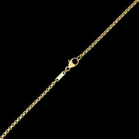 14K Yellow Gold Estate Box Chain