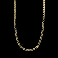 18K Yellow Gold Estate Cuban Link Chain