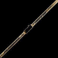 14K Yellow Gold Estate Herringbone Chain
