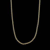 18K Yellow Gold Estate Oval Link Chain