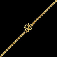 24K Yellow Gold Estate Rope Chain