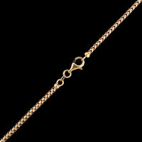 14K Rose Gold Estate Fancy Link Chain