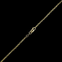 14K Yellow Gold Estate Twisted Link Chain