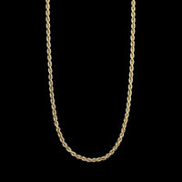 14K Yellow Gold Estate Rope Chain