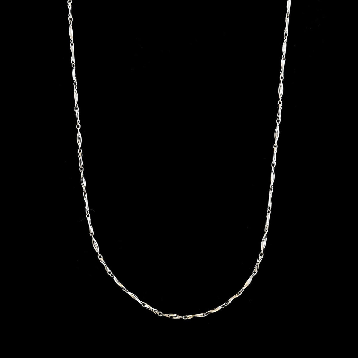 Platinum Estate Fancy Link Chain