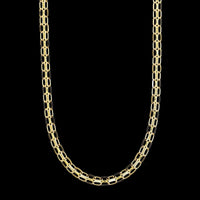 14K Yellow Gold Estate Bismark Chain